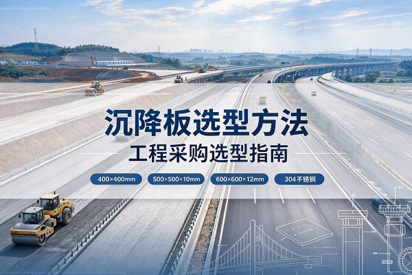 虎林沉降板选择方法