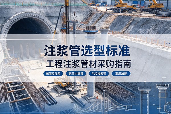 虎林注浆管选型标准