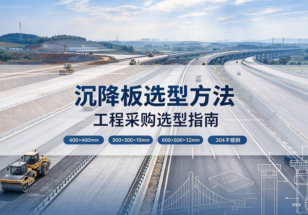 虎林沉降板选择方法